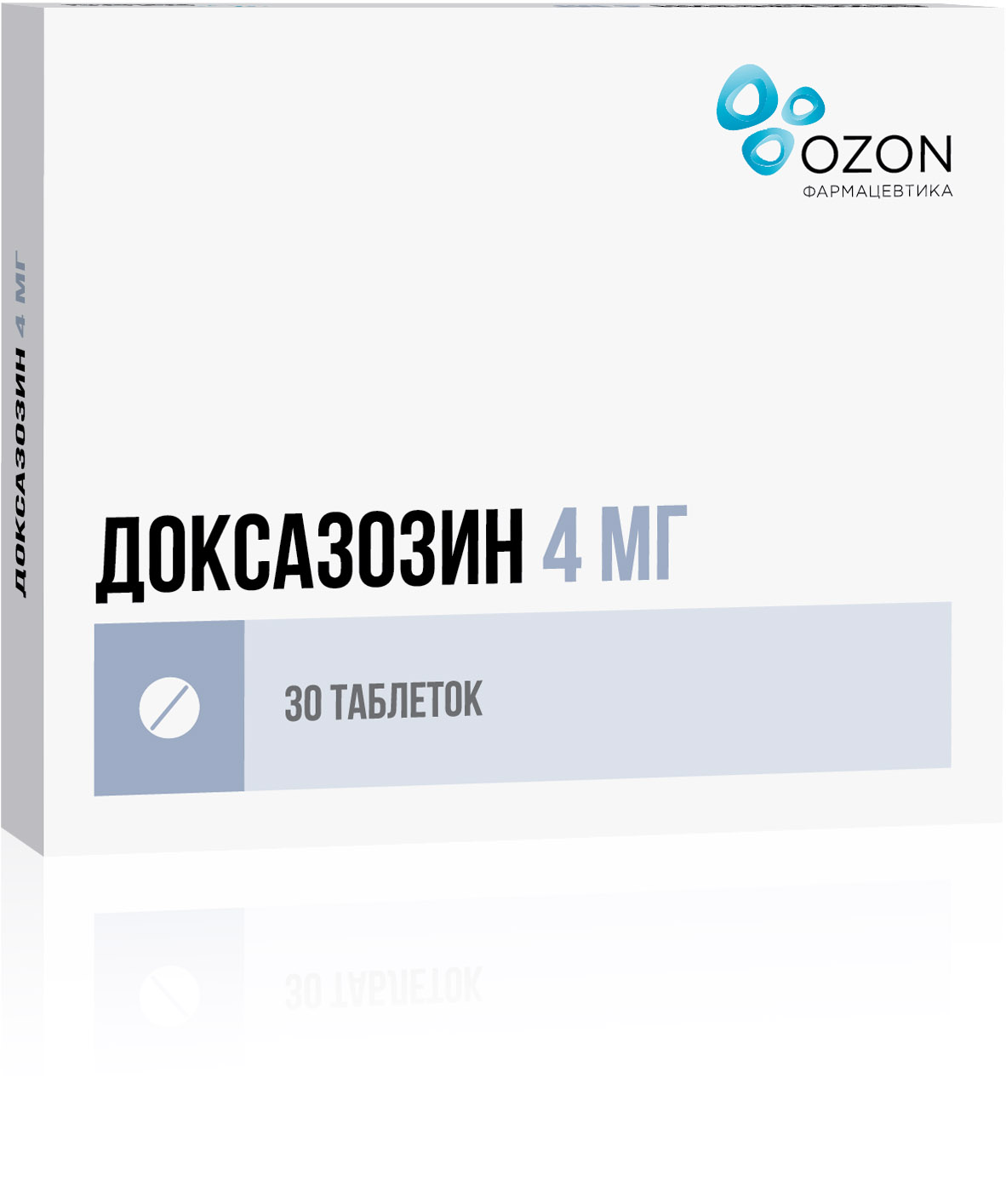 ДОКСАЗОЗИН ТАБ 4МГ 30