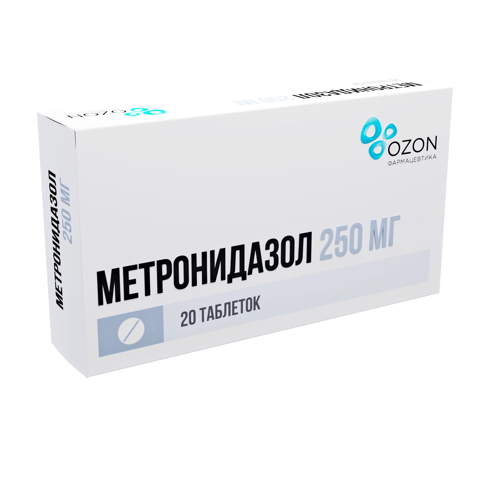 МЕТРОНИДАЗОЛ ТАБ 250МГ №20
