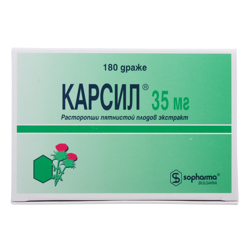 КАРСИЛ ТАБ П/О 35МГ №180