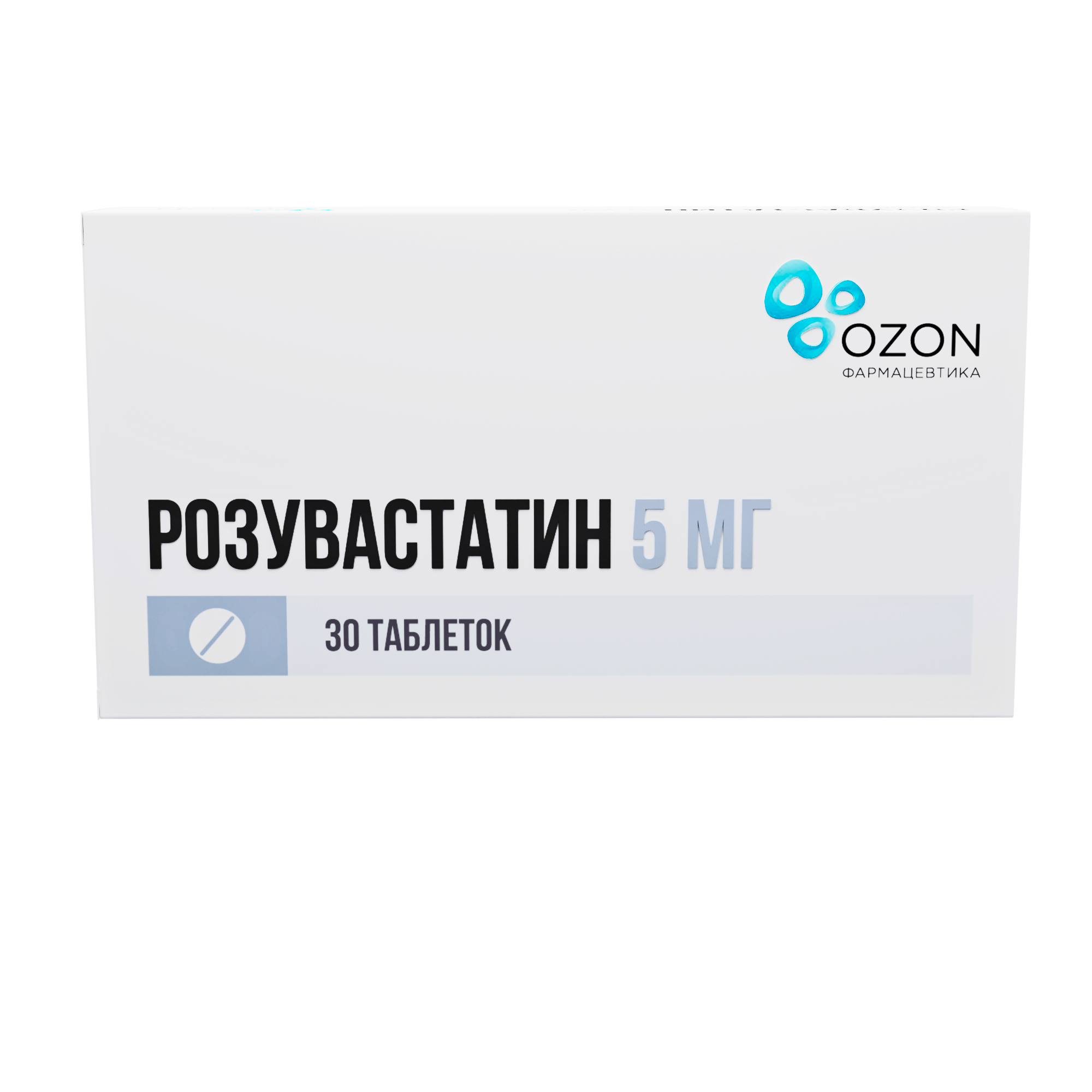 РОЗУВАСТАТИН ТАБ П/П/О 5МГ №30