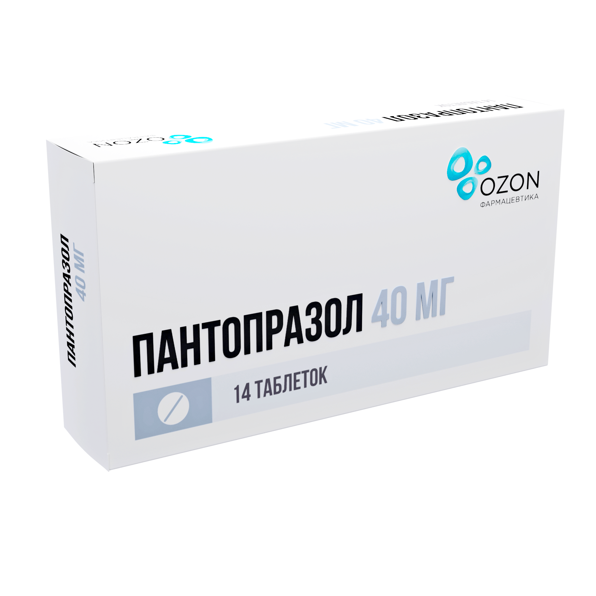 ПАНТОПРАЗОЛ 40МГ ТАБ КИШЕЧН РАСТВ №14