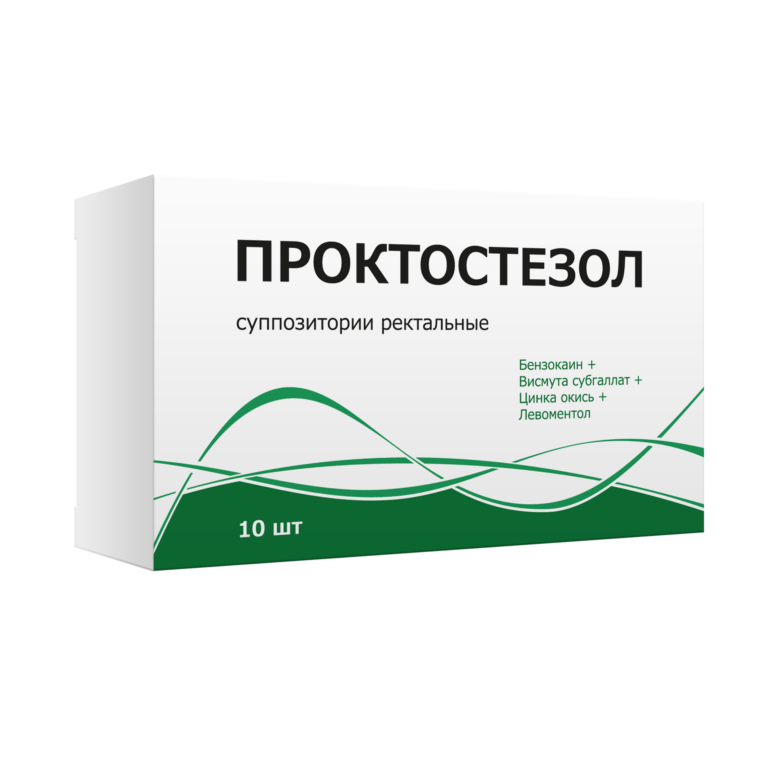 ПРОКТОСТЕЗОЛ СУПП РЕКТ №10