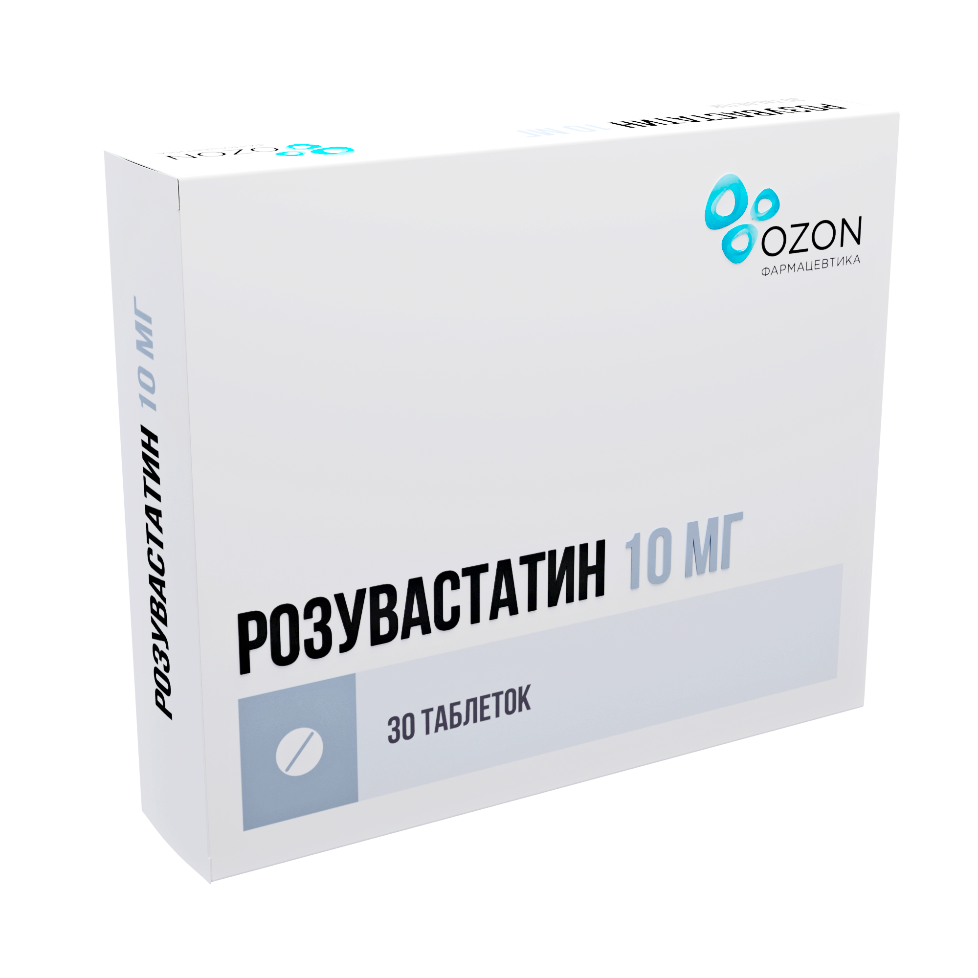 РОЗУВАСТАТИН ТАБ П/П/О 10МГ №30