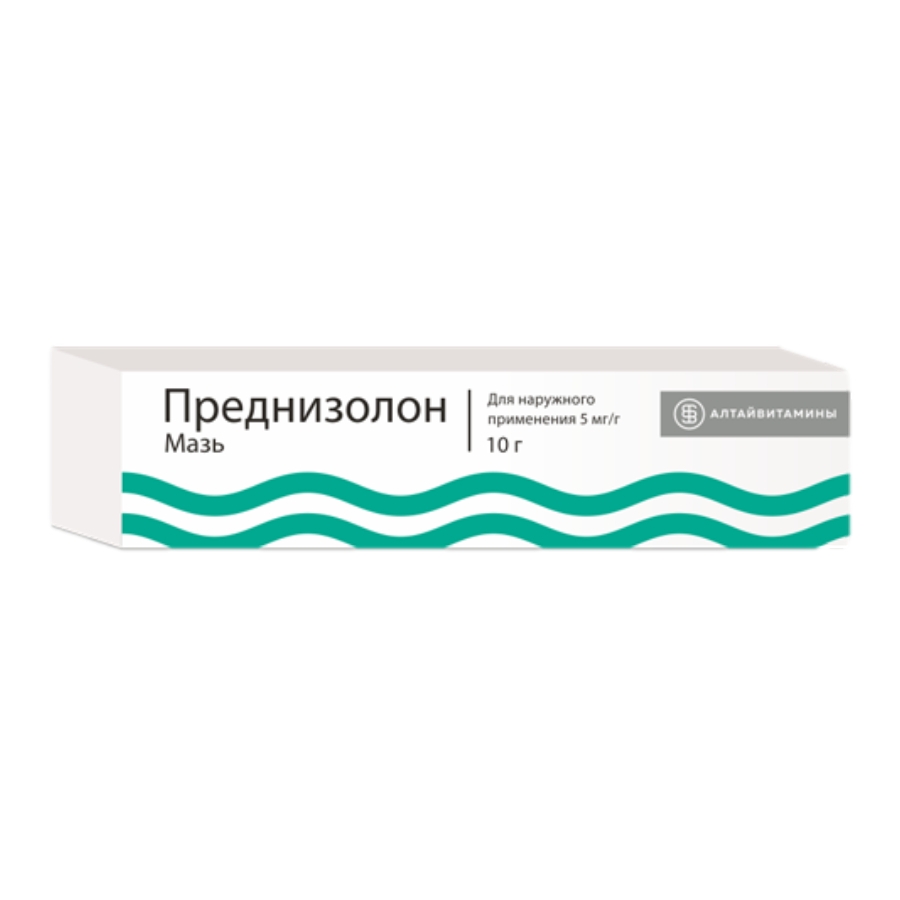 ПРЕДНИЗОЛОН МАЗЬ НАРУЖ 5МГ/Г 10Г