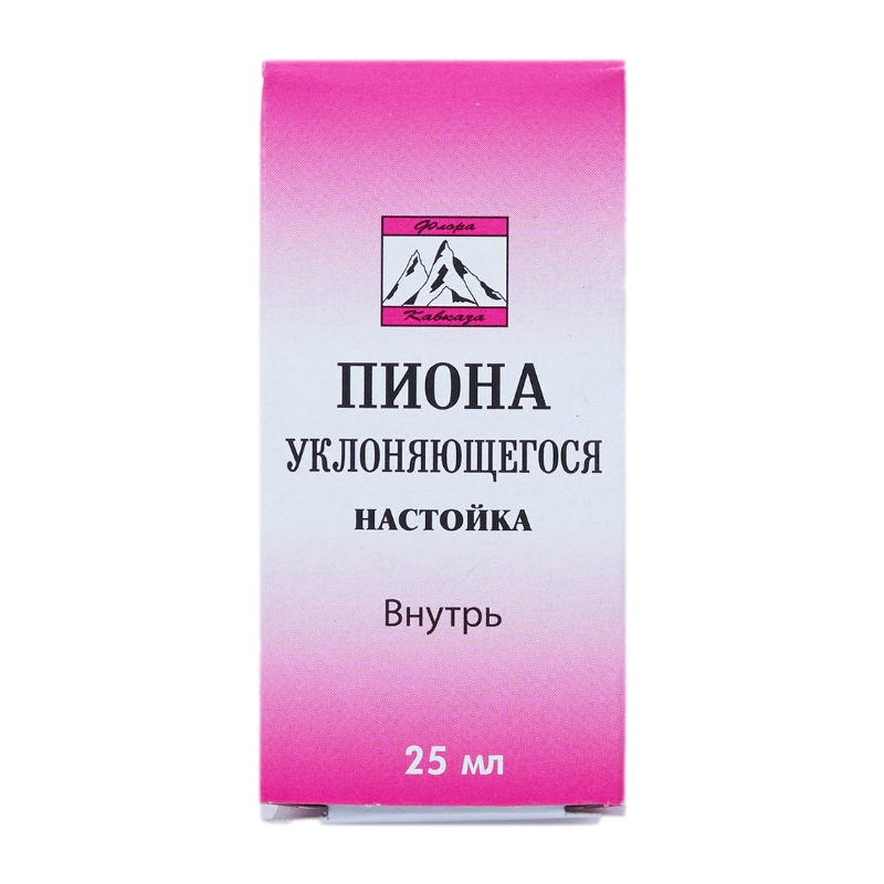 ПИОНА УКЛОНЯЮЩЕГОСЯ НАСТОЙКА 25МЛ ФЛ