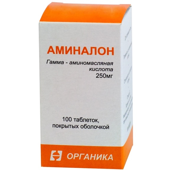 АМИНАЛОН ТАБ П/П/О 250МГ №100
