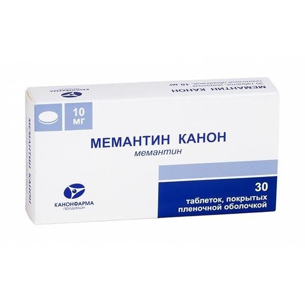МЕМАНТИН-КАНОН ТАБ П/О 10МГ №30