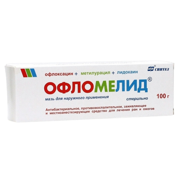 ОФЛОМЕЛИД МАЗЬ НАРУЖ ТУБА 100Г