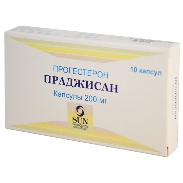 ПРАДЖИСАН КАПС 200МГ №10
