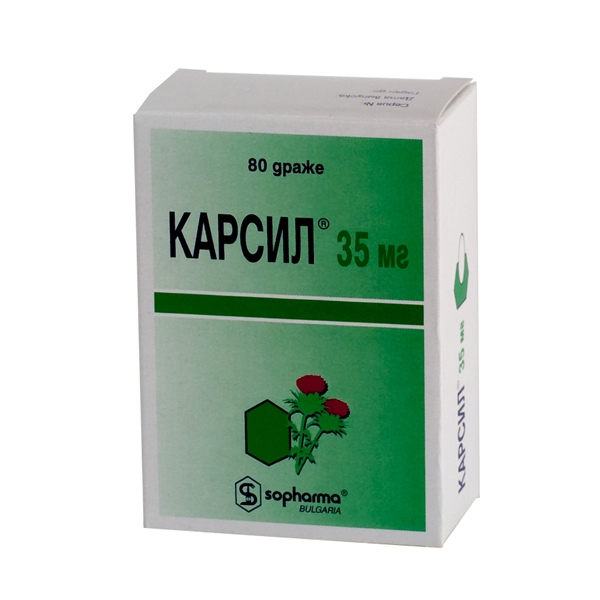 КАРСИЛ ТАБ П/О 35МГ №80