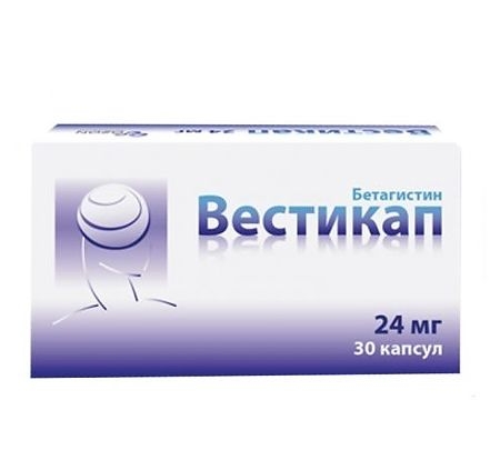 ВЕСТИКАП КАПС 24МГ №30