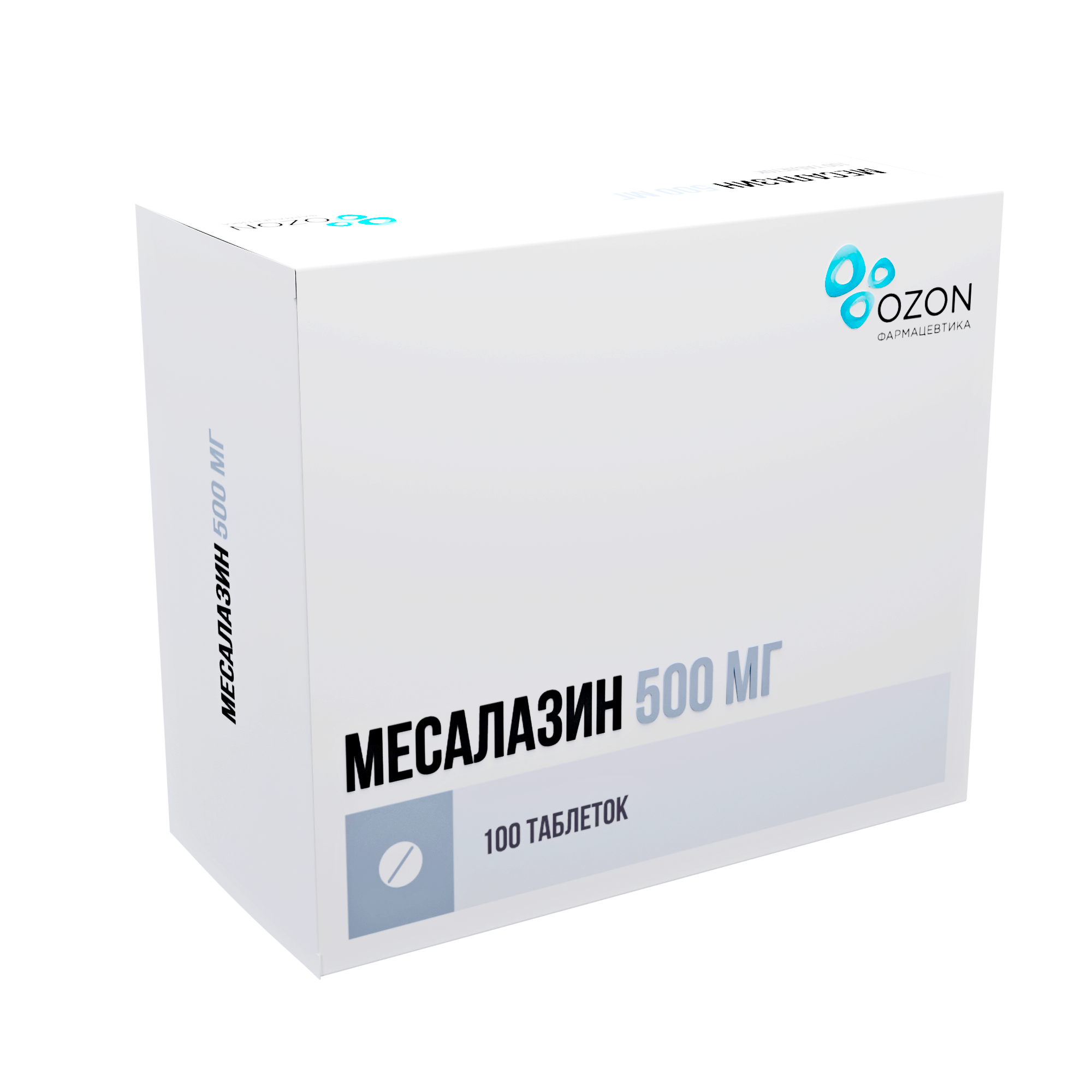 МЕСАЛАЗИН ТАБ П/О К/Р 500МГ №100