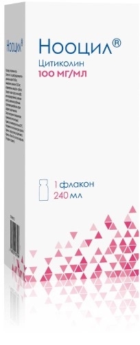 НООЦИЛ Р-Р ВНУТРЬ 100МГ/МЛ 240МЛ ФЛ