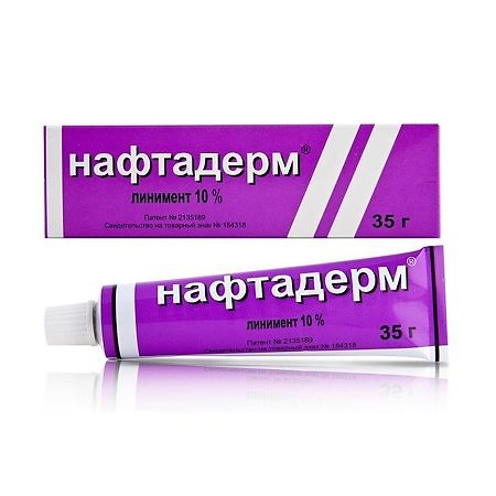 НАФТАДЕРМ ЛИНИМЕНТ 10% 35Г